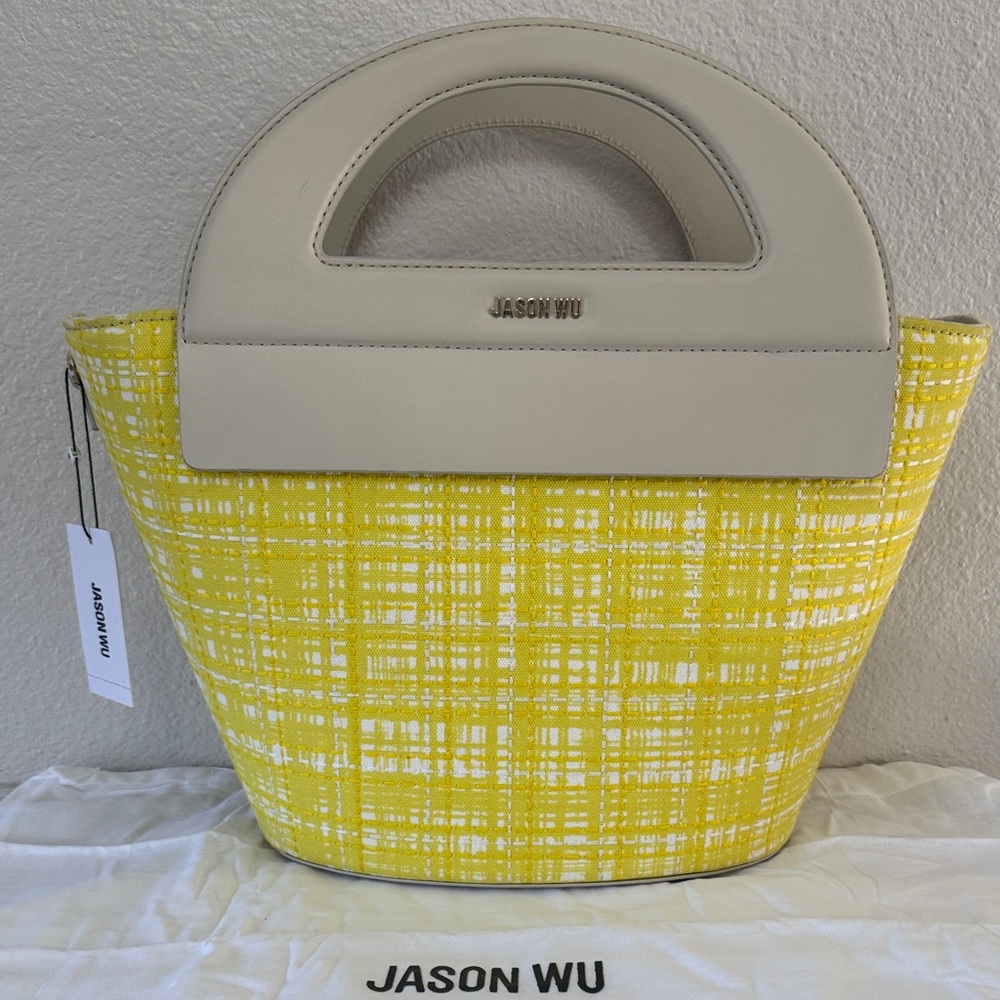 Jason Wu Winnie Large Sunny Yellow Tote NWT